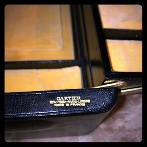 Cartier Leather Travel Jewelry Case